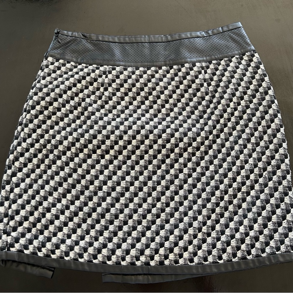 Ann Taylor Skirt leather skirt